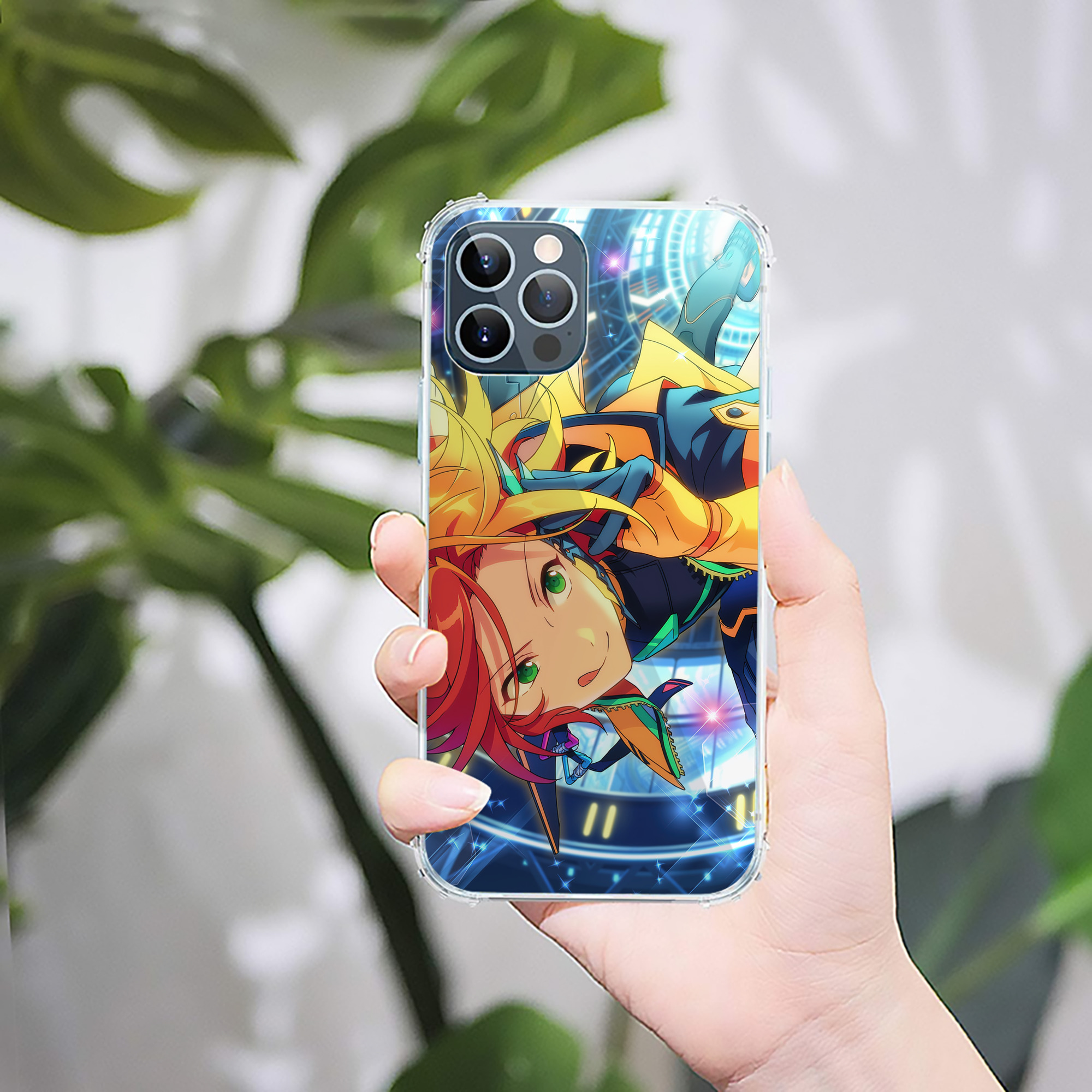 （画像用） あんさんぶるスターズ! Ensemble Stars 【iPhone 12シリーズ対応】透明スマホケース（クリアソフトケース）